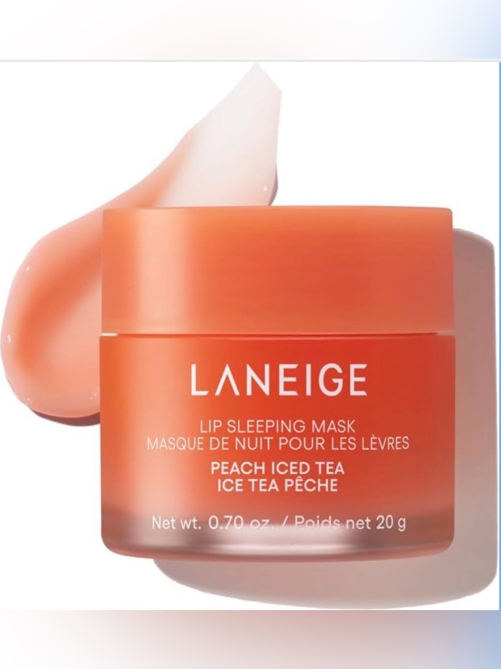 LANEIGE Lip Sleeping Mask - Peach Iced Tea